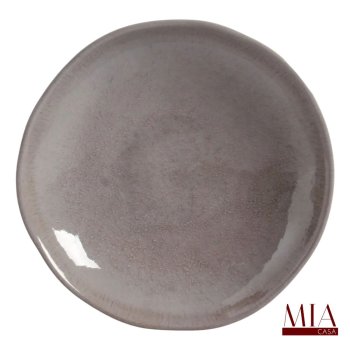 Prato Fundo Orgânico Stoneware Shimeji Porto Brasil
