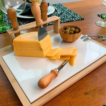 Conjunto para Queijo 33x26,5cm