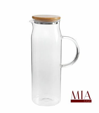 Jarra Sense com Tampa em Bambu 1,5 litros