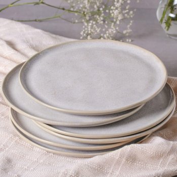 Prato Raso Bio Latte 27cm