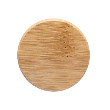 Porta Mantimento em Vidro Borossilicato com Tampa de Bambu 60ml