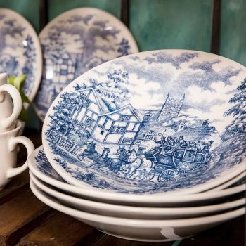 Prato Fundo 21,5 Cm Donna Cena Inglesa