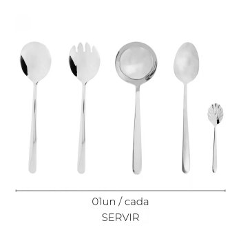  Faqueiro 101 Peças de Aço Inox com Caixa Viena