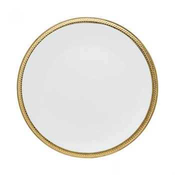 Conjunto 6 Pratos Sobremesa de Porcelana Linha Paddy 19cm